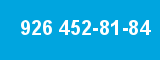 926 452-81-84